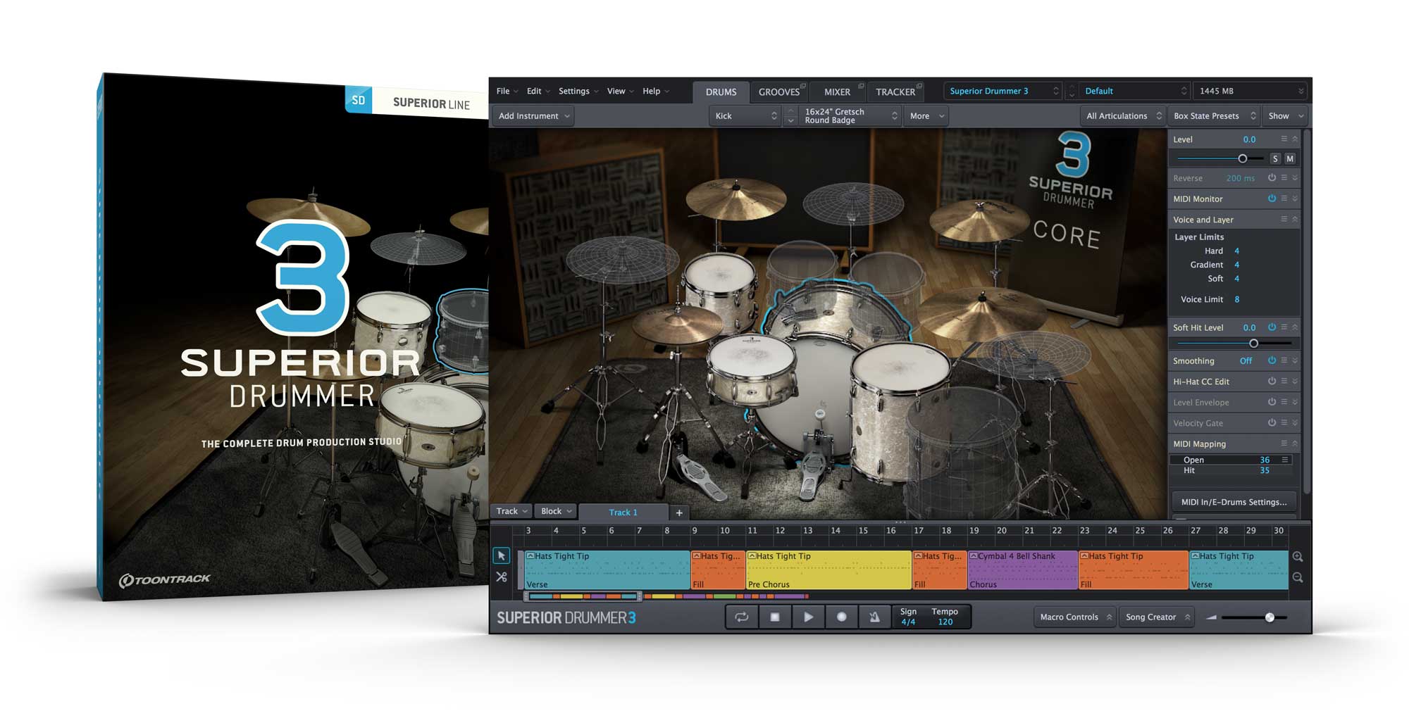 Superior Drummer Core Library Download www.edmtop.top